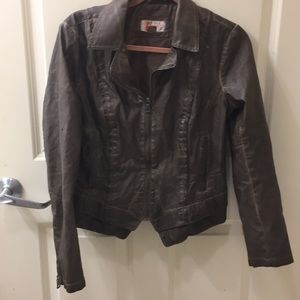 Barnard leather jacket